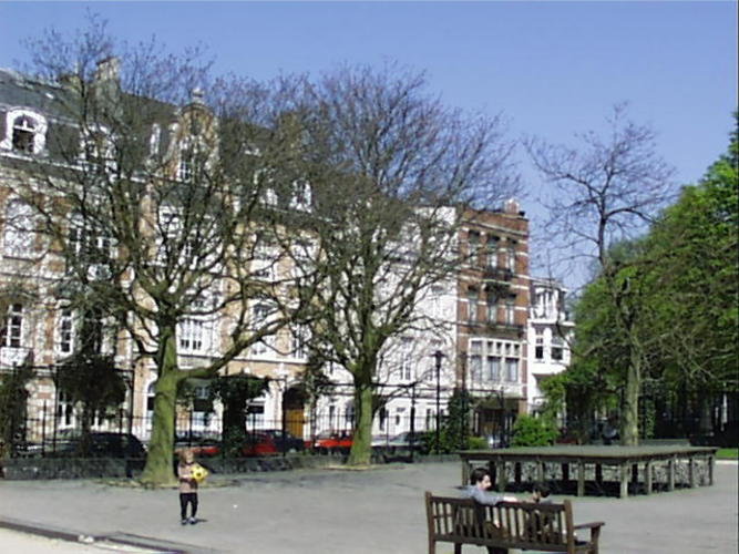 Ailante glanduleux – Schaerbeek, Place de Jamblinne de Meux, Place de Jamblinne de Meux, face 32 –  05 Avril 2002